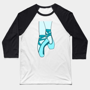 Light blue pointe shoes Baseball T-Shirt